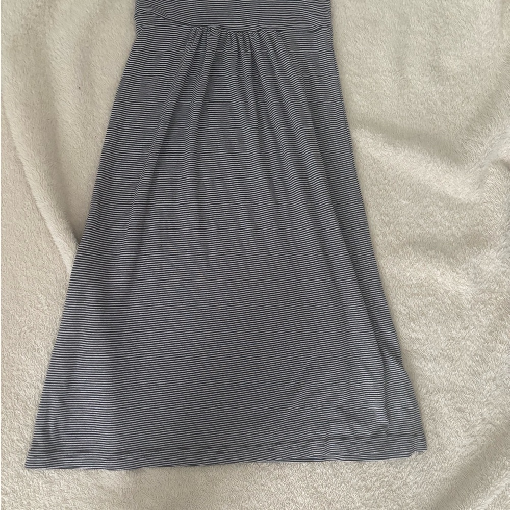 Michael Stars Gray Striped Skirt